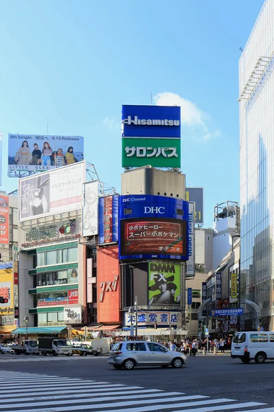 Tokyo, Japan - 29 September 2017: Shibuya scramble kruising — Stockfoto